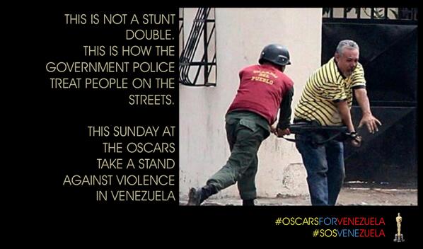 . <a href="/JimCarrey/">ALGUIEN</a> Venezuela's bloodshed and repression need to stop.Make a difference #SOSVenezuela #OscarsForVenezuela "