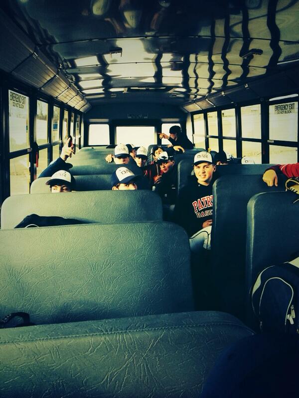 Focused and ready to play en route to Game 5 of the season. The Patriots play Brindlee Mtn. @ 6:15 at New Hope.