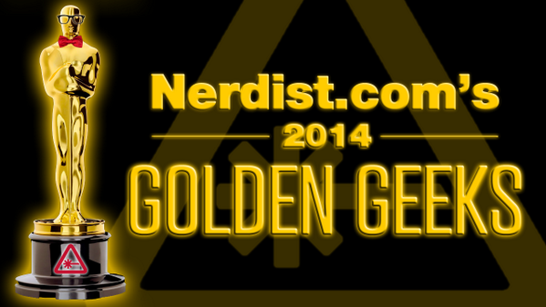 nerdist's tweet photo. Oscars, Schmoscars! We're celebrating the best in nerd cinema w/ the 4th Annual #GoldenGeeks! http://t.co/j0WB7pLpUr http://t.co/LgLAzschJu