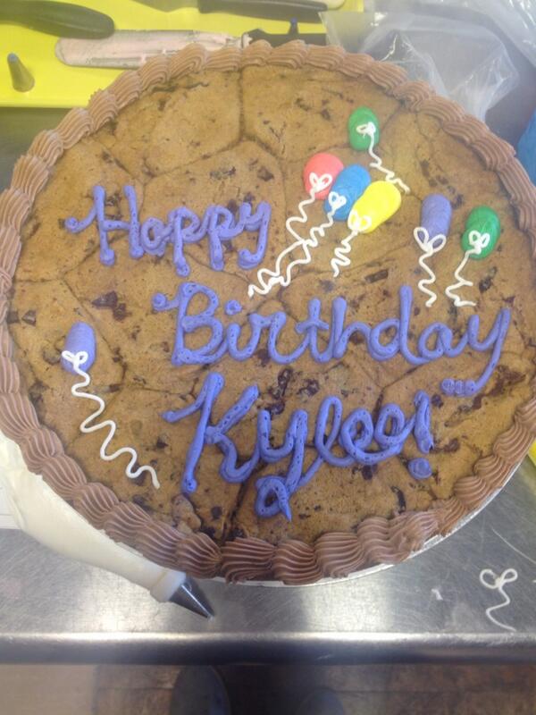 12" chocolate chip cookie cake! Only $30.00! *by request only!