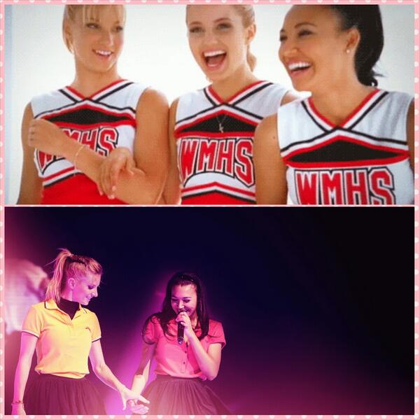 kay_gleek's tweet photo. Which one are you more excited about?

Retweet for #Toxic #UnholyTrinity
Favorite for #Valerie #Brittana
#Glee100th http://t.co/9y9loTngkZ