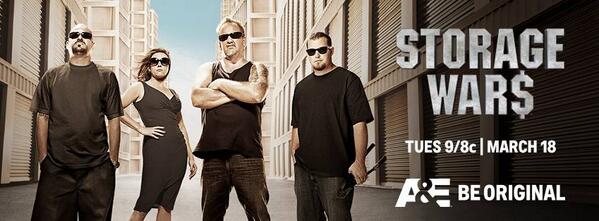StorageWarsAETV's tweet photo. The new season of #StorageWars premieres March 18 at 9/8c. only on @AETV! http://t.co/Sab3oBMhix