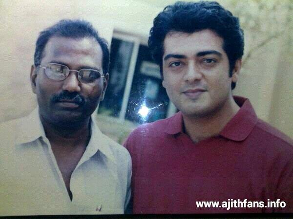 Mass Ajith On Twitter Thala Ajith With Makeup Man Salim Kireedam Http T Co 2u8rwmvwiw