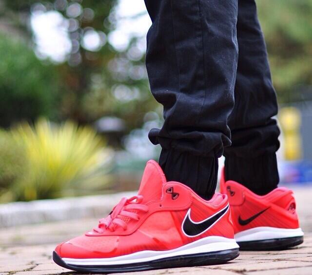 Lebron 8 sales solar red
