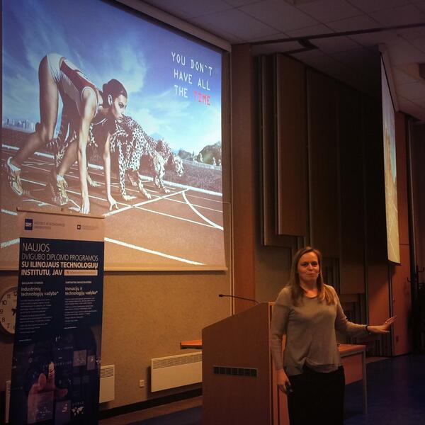 #innofestival Startupers, We don't have all the time! Milda Darguzaite says. Act!
