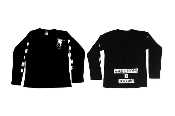 PRIME First collaboration w/ SANTALVM . Online exclusive and limited. For detail please check our website