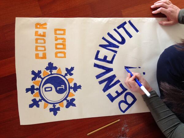 CoderDojoRa's tweet image. Lavori in corso #coderdojo