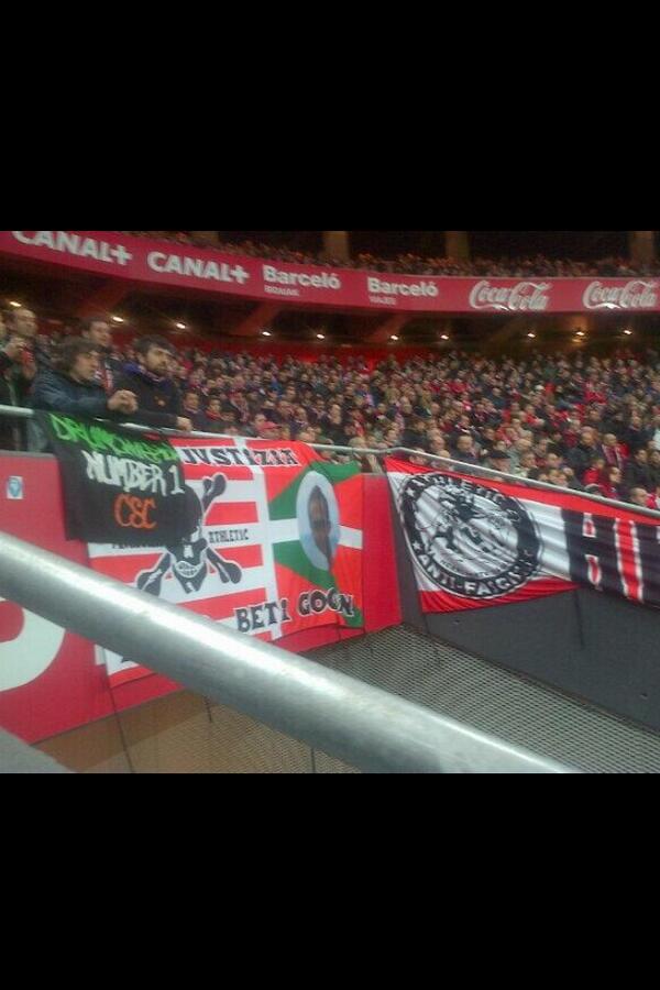 DrumchapelCSC's tweet photo. @bilbaobhoy in San Memes . . Aupa Athletic http://t.co/PzESv1BF6g