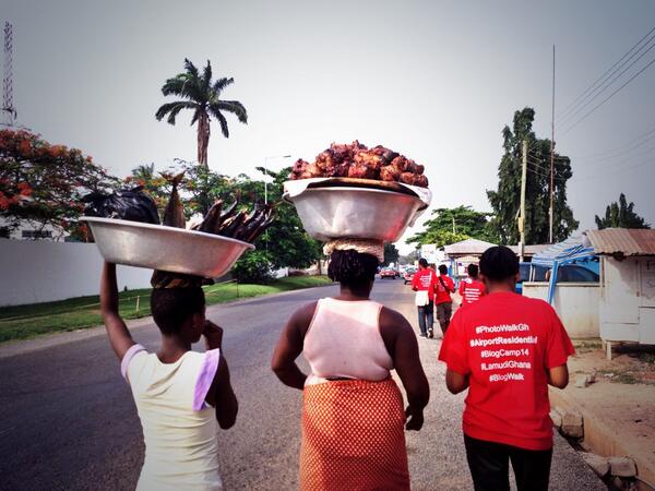 kajsaha's tweet image. Fish, meat and Tweet. #BlogCamp14 #blogwalk #Photowalkgh