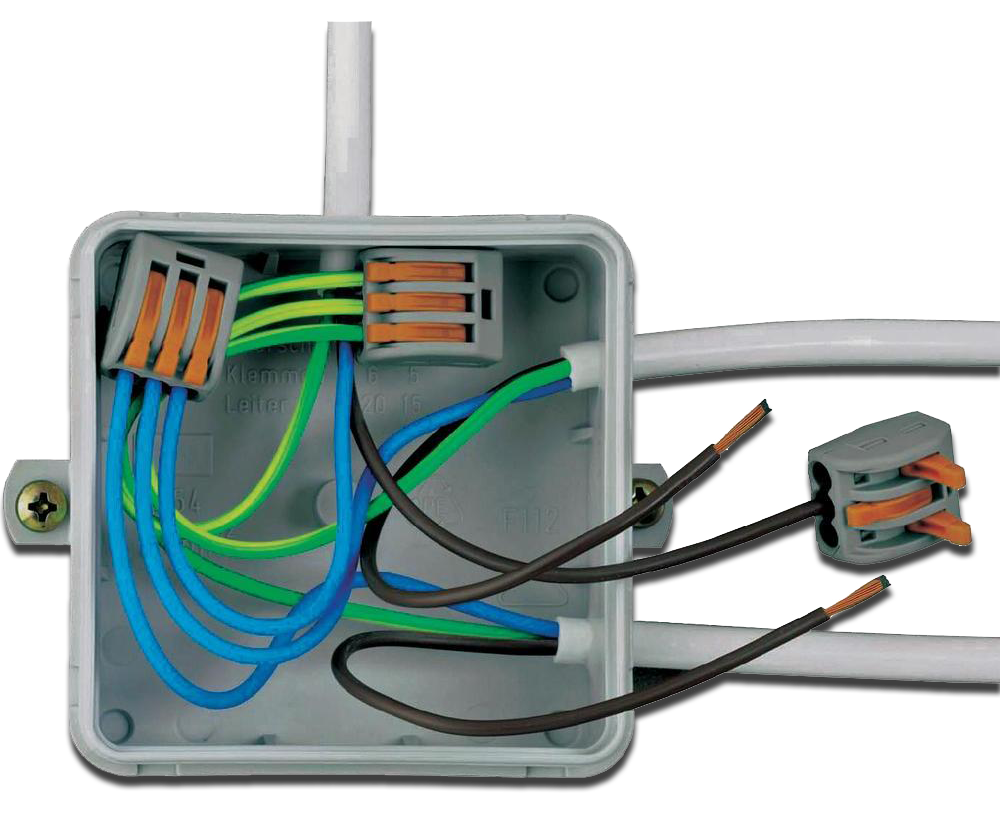 соединения для кабелей электропроводки