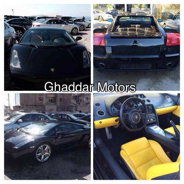 GhaddarMotors's tweet photo. @lamborghini GALLARDO 2006 rear camera black 27000 km price:$82000$ 4  call:03317888/03689204/70006576 pin2AFFB27B http://t.co/YJSkNgihAu
