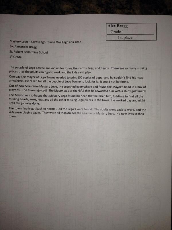 Awesome story Alexander Bragg! #legohero