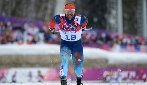 петух лыжник