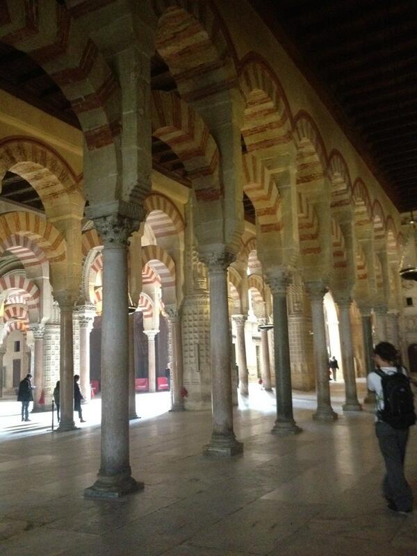 Explore_the_46's tweet photo. La Mezquita in Cordoba http://t.co/VwbkrAnZgw