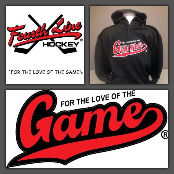 RT by 5pm for a chance to win this For The Love of the Game Sweatshirt #FourthLineHockey #ForTheLoveOfTheGame