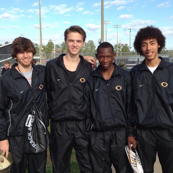 Getting ready to run @ Chiles HS in Florida!! Go Trojans #trojantalk