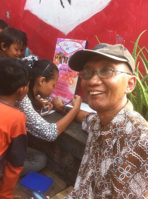 pak tjahjono aja ditato di bustaman kas 😌 *pak tjahjono, hari ini diprofik kompas nasional #TUGUBUSTAMAN