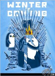Banana_guards's tweet image. #AdventureTime #iceking#GameOfThrones #manywow winter is coming!!!