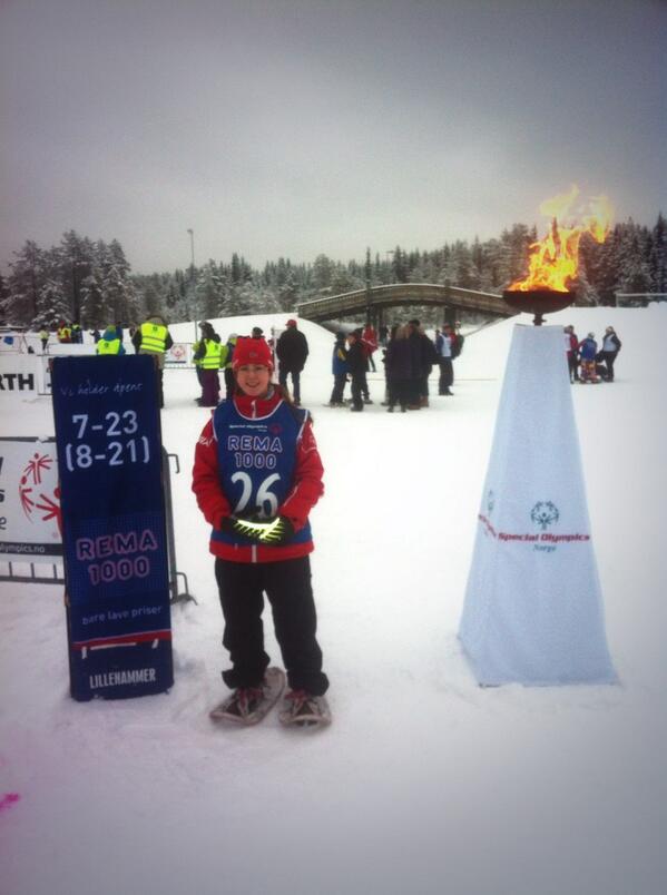 REMA1000 er stolt Hovedsponsor for Spesial Olympics, da er vi på Lillehammer@ole_robert @mettebeyer <a href="/MoenMarianne/">Marianne Moen</a>