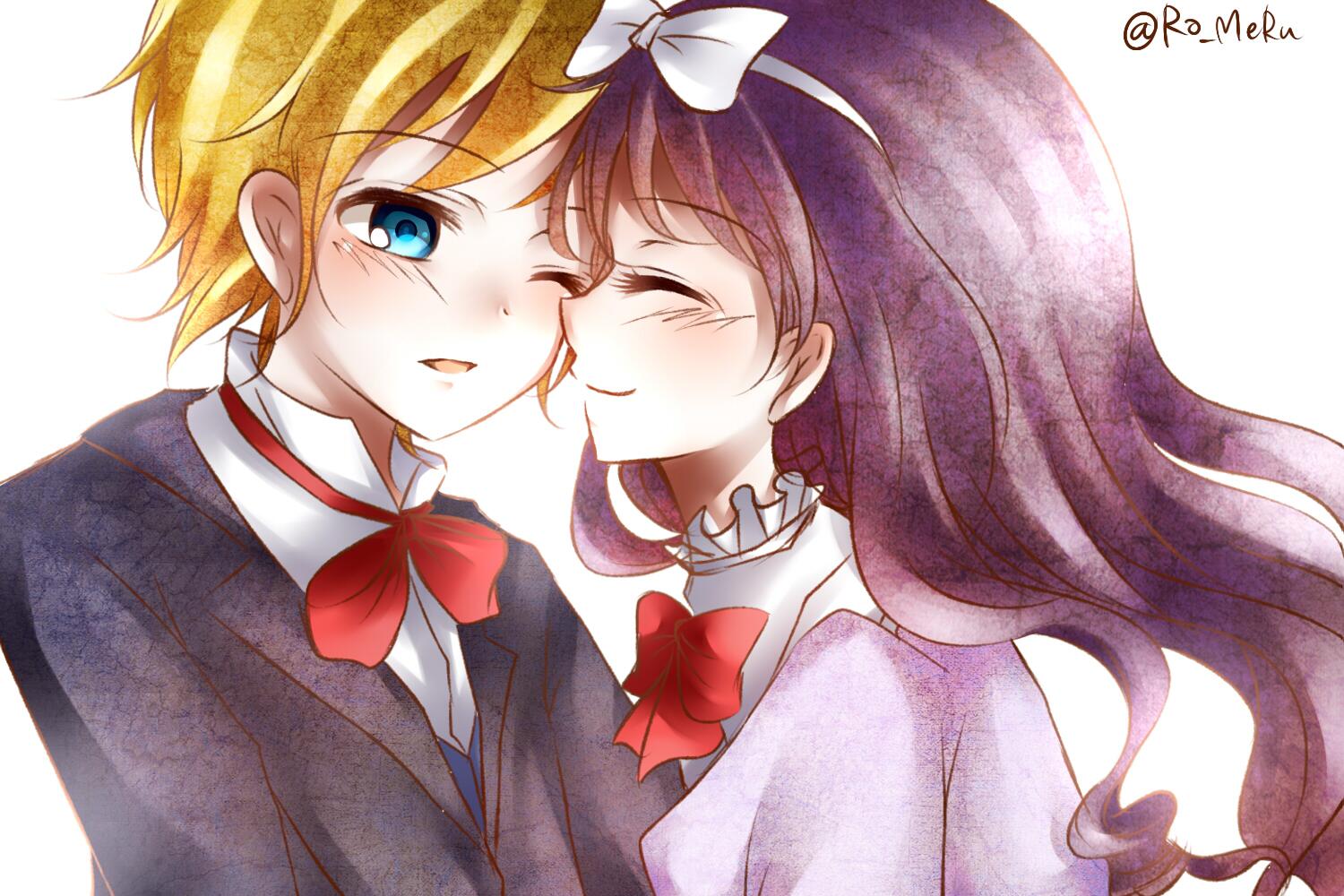 Rameru らめる クロエのレクイエム Ed全回収記念のミシェルとクロエ落書き このリア充には幸せになってほしかった むしろ幸せにしてやる全力で 真顔 Http T Co Ssm99usaan Twitter