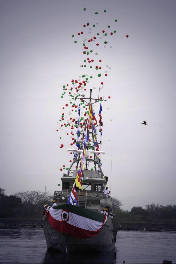 La nueva Patrulla Costera "Palenque".