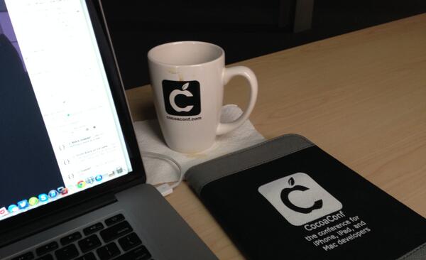 brennanMKE's tweet photo. While I won't be making to @cocoaconf next week it will be close to my… coffee. #devmke http://t.co/Fe5YioApgc http://t.co/qwJpRAn3we