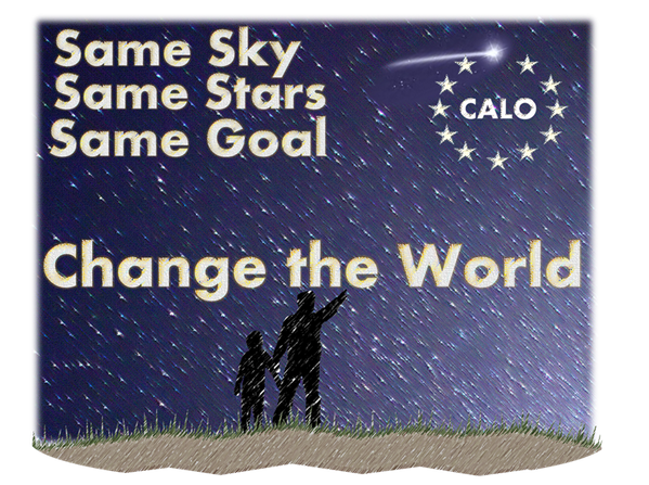 Same Sky, Same Stars, Same Goal... Change the World #CALO2014