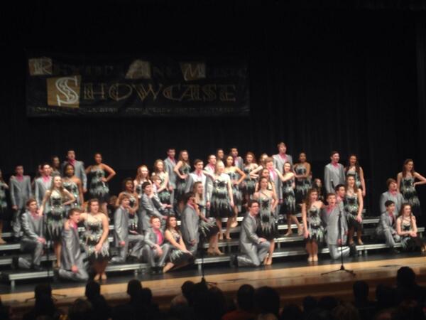 SEPVocalMusic's tweet photo. Blue vibrations are on stage and ok happen to really like there dresses anyone else agree? http://t.co/NQ8ZbdRRC6