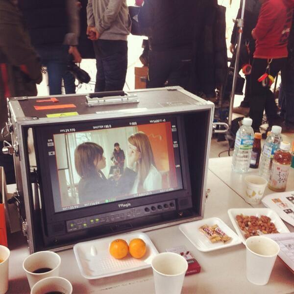 suhze's tweet photo. Behind The Scene Vita500 with bi$uh #2 http://t.co/P26NfHAk7n - via;DamnILoveSuzy