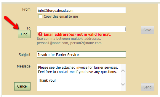 iForgeAhead's tweet photo. New tools in iFA make emailing invoices and reports even easier -- http://t.co/1tkwryJmt3 http://t.co/HYjkr0qlwp