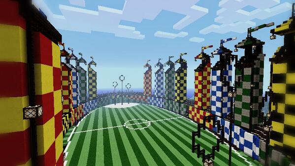 BuildsMC's tweet photo. Quiditch anyone? http://t.co/aPHwhUv5Oi