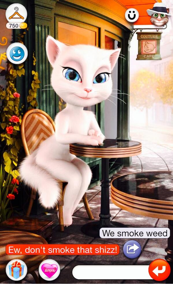 Говорящая анджела в злом. Анджела 2. Анджела 2012. My talking Angela 2014.