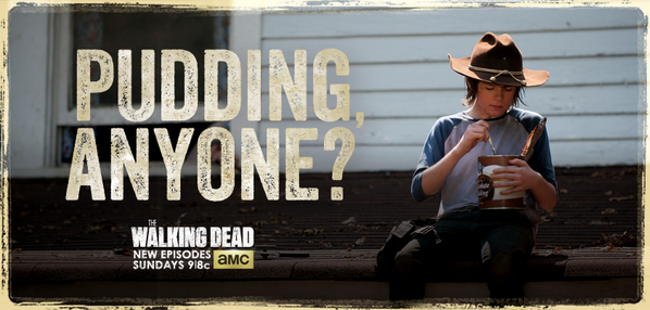 WalkingDead_AMC's tweet photo. Pudding for everyone! RT for a chance to win some #TWDPudding. #TheWalkingDead http://t.co/ou9QDr6kvb