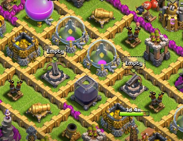 ClashBasesCOC's tweet photo. Oh no... #clashon http://t.co/HohNyEBl1Q