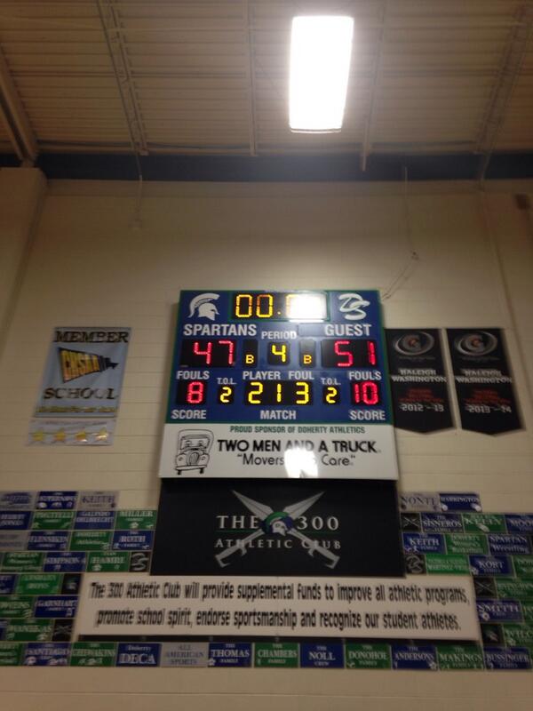 LegendTitansTV's tweet photo. TITANS WIN! Legend takes down Doherty on the road 51-47. They will advance to the Sweet 16 on Wednesday. #GoTitans http://t.co/loBLaEU0Mh