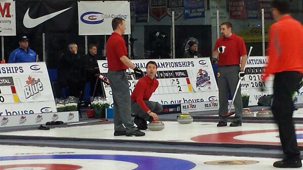 AnthraciteCurl's tweet photo. Check out what one of our members saw! RT: "@SLSAMGGT: Pete Fenson, gr8 commentator at Sochi and curling legend http://t.co/FCKiyUzQqy"