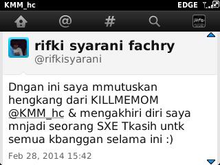 Terimakasih atas segala dedikasinya  @rifkisyarani good luck brother, we love you, big hug