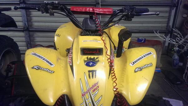 _the_real_kelso's tweet photo. Got the quad set up for mudding #quadporn http://t.co/9Q78P78vaV