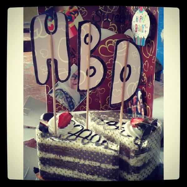 rimafebryna's tweet photo. makasih sayngku @DMmimie @abilhanifah @amitamimii cintaa kali :* http://t.co/YpmXVpWzru