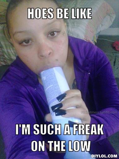 ExampleGreen's tweet image. Bitch that a ain't freaky