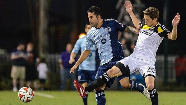 SportingKC's tweet photo. RECAP: #SportingKC falls to @ColumbusCrew in #DisneyPSC championship match: http://t.co/vK2g2OEY6T http://t.co/bAlFHVpbgv