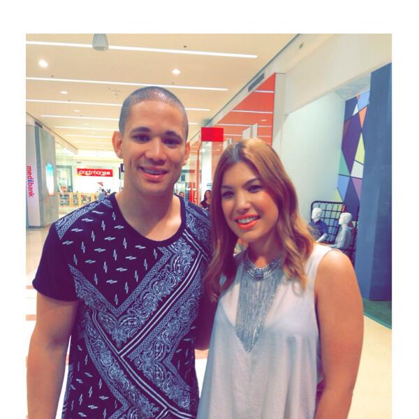 laurendilena's tweet photo. Lovely to meet you today @itisnathaniel 😊 http://t.co/M5TdZkye6P