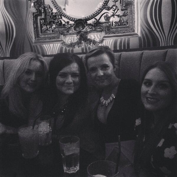 simonehwat's tweet photo. Seems so long since just us four went out! http://t.co/0IGWnzzQqY
