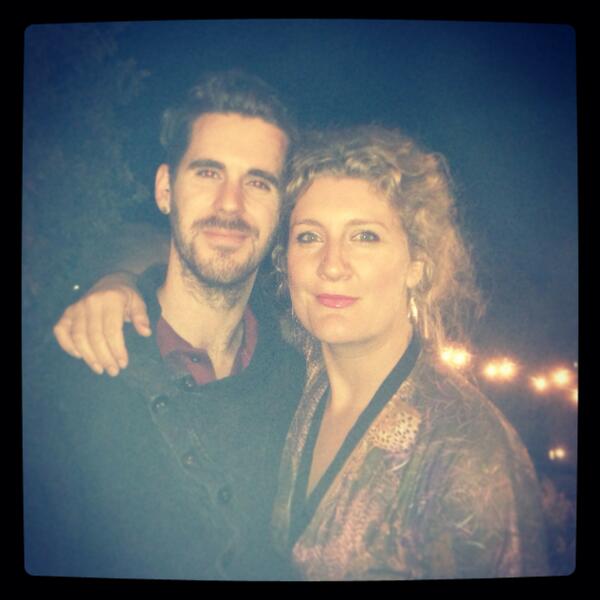 MartinDBoland's tweet photo. Meet @virginia_gay last night! Amazing genuinely lovely person http://t.co/O62x1PmbQr