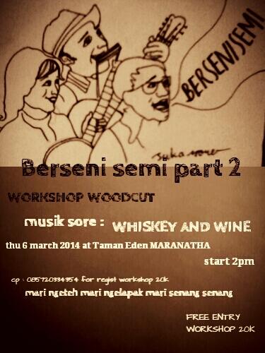 fineartimfine's tweet photo. Berseni semi part 2 !!!! 6 march at taman aden musik sore with Whiskey and Wine http://t.co/FZOAkMwW7A