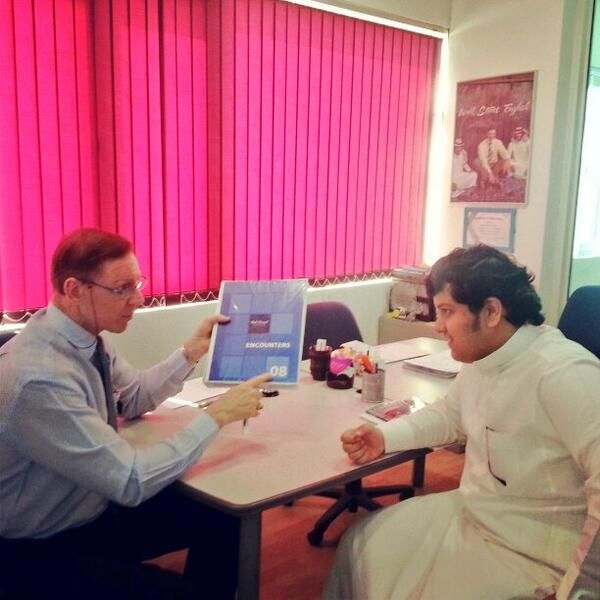 perryleecua's tweet photo. @wseksa @sulafahefzi @ShamsAldeenZiad  #WSEDream Khalifa's taking an encounter u-8 with Mr. JEFF amazing day to start http://t.co/BL9E2hBu20
