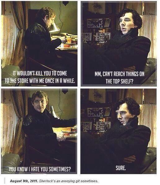 Allons_y_Holmes's tweet photo. DONT YOU JUST ADORE THESE TWO #Sherlock #BenedictCumberbatch #MartinFreeman http://t.co/KFNDZom24r