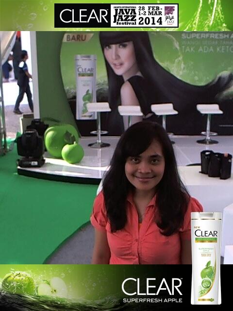 Ini gaya Superfresh Apple gue di CLEAR Java JazzFestival 2014! #CLEARjjf <a href="/CLEARIndonesia/">CLEAR Indonesia</a>