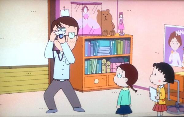 ジェントル高久 ちびまる子ちゃん でタマちゃんのお父さんがライカのカメラで激写 タマちゃんのお父さんの愛機はライカm3という説があります Http T Co 1fv3q29wf1 Twitter