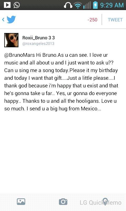 roxangeles2013's tweet photo. @BrunoMars http://t.co/G73C7IbMyA